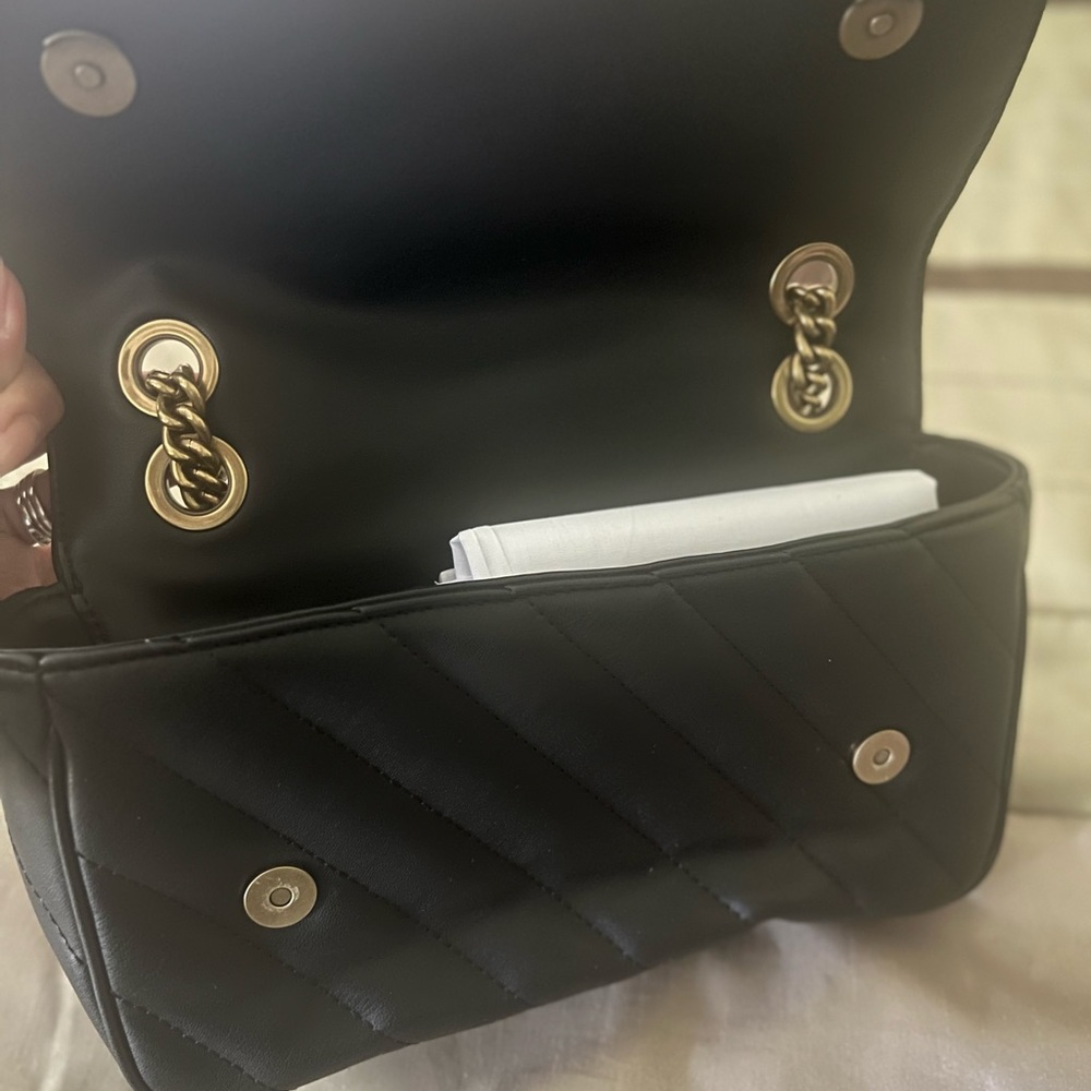 Beautiful quilted bag, great size VERSACE